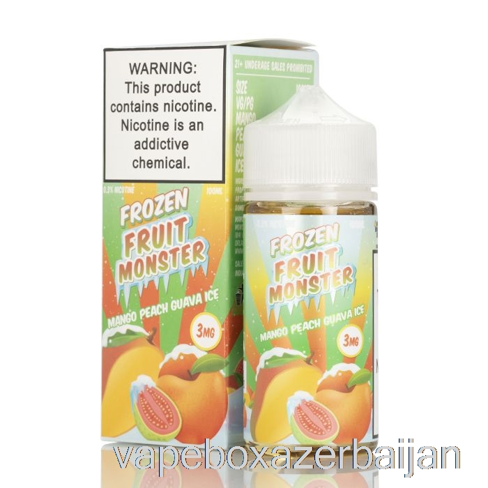 Vape Smoke ICE Mango Peach Guava - Frozen Fruit Monster - 100mL 0mg